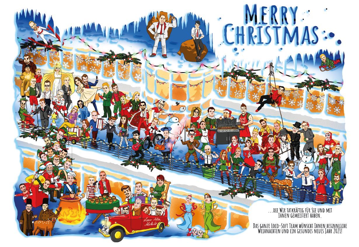 Weihnachtskarte 2020