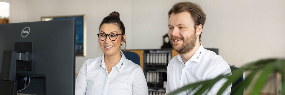 Loco-Soft Schreibtisch Mitarbeiter