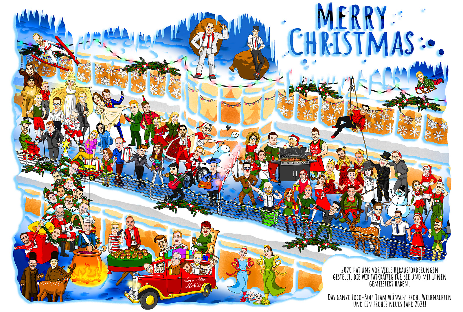 Loco-Soft Weihnachtskarte 2020