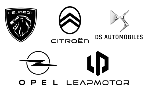 Peugeot, Citroen, DS, Opel
