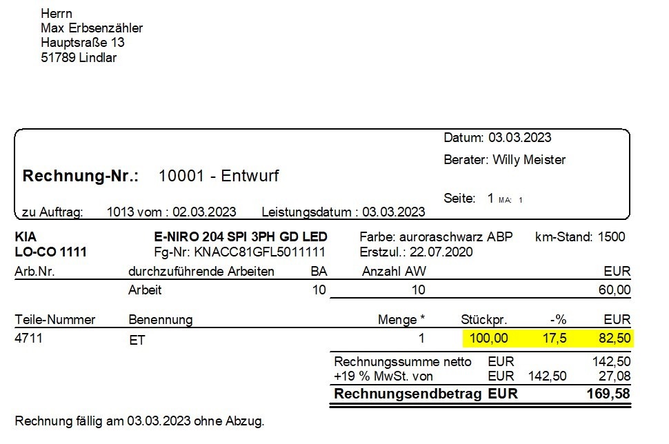Loco-Soft Rabattausweis